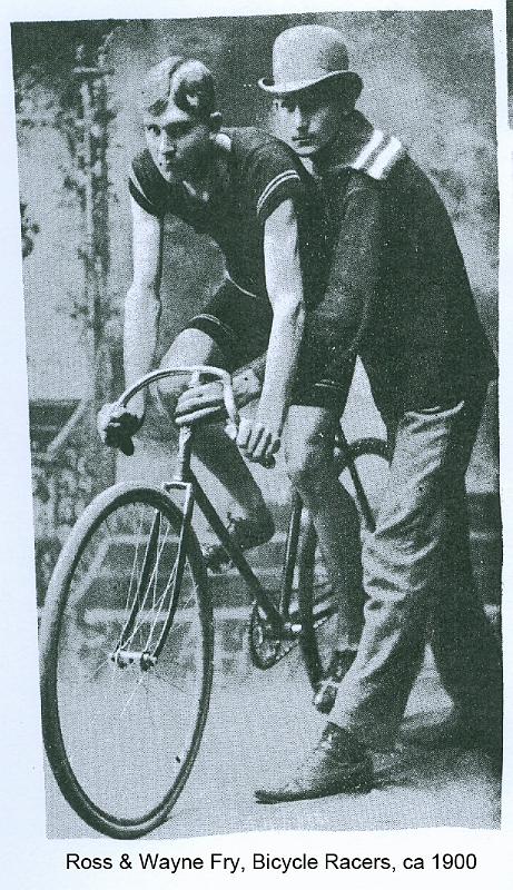 1900 Fry, Wayne Ross bike 1900a